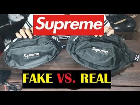 how to spot fake supreme waist bag|is your supreme bag real.